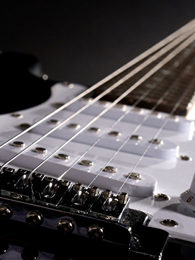 Crno bela gitara